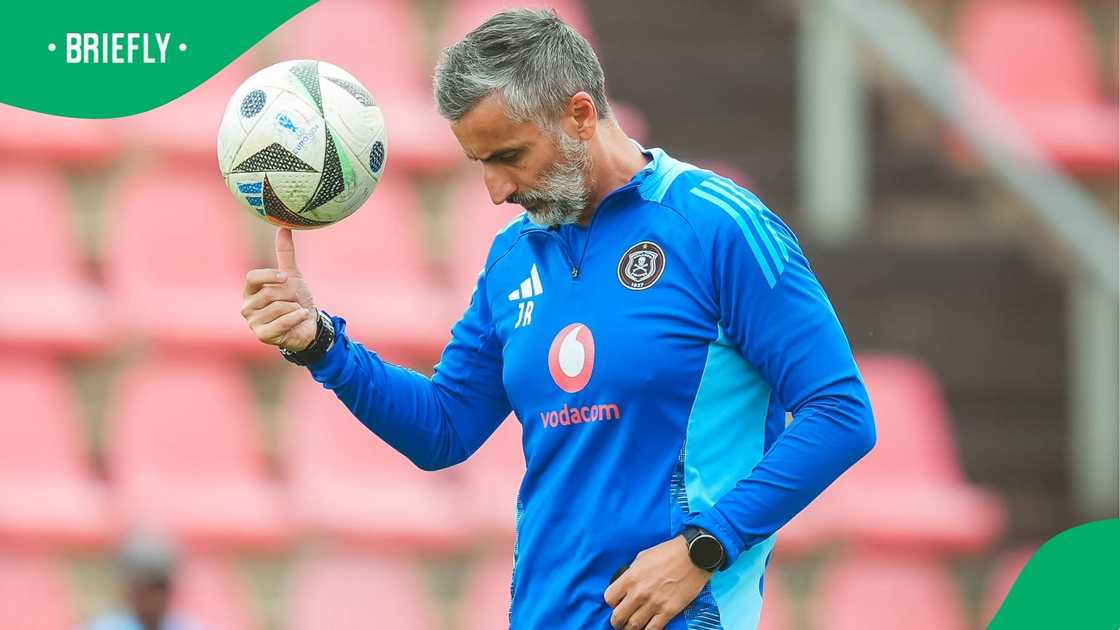 Orlando Pirates coach Jose Riveiro is nearing the end of his contract.