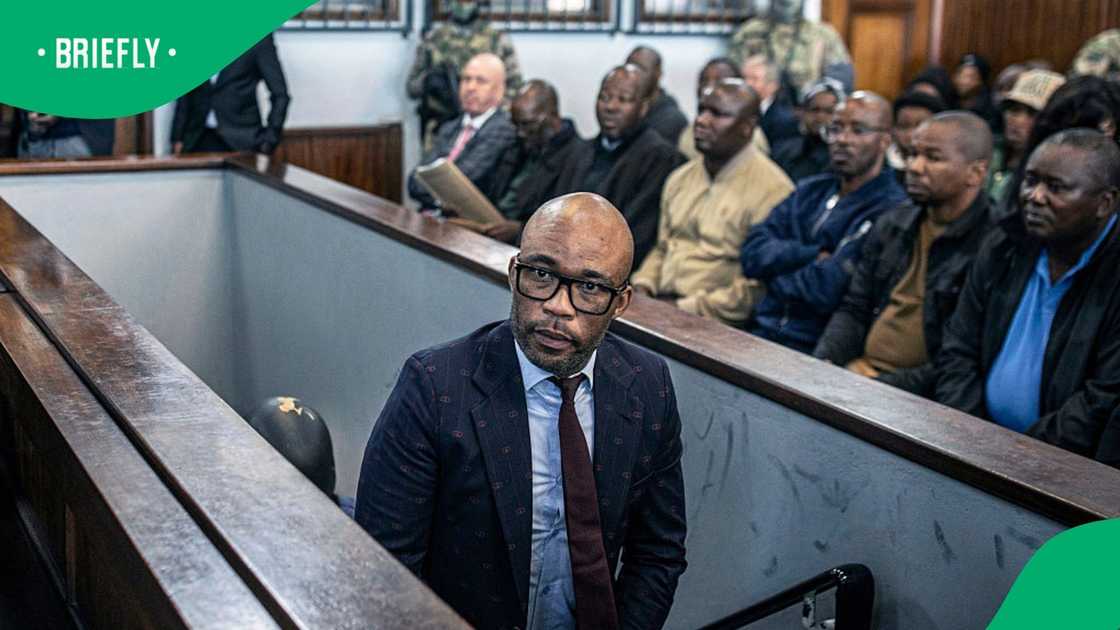 Vusimuzi "Cat" Matlala is testifying before the Ad Hoc Committee