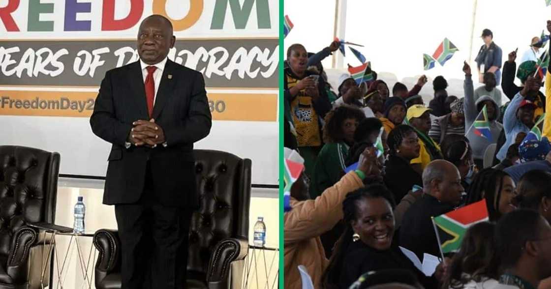 President Cyril Ramaphosa praises South Africa's success. President Cyril Ramaphosa praises South Africa's success.