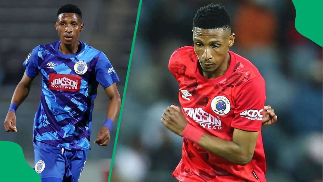 Vincent Pule plays for SuperSport United. Vincent Pule plays for SuperSport United.