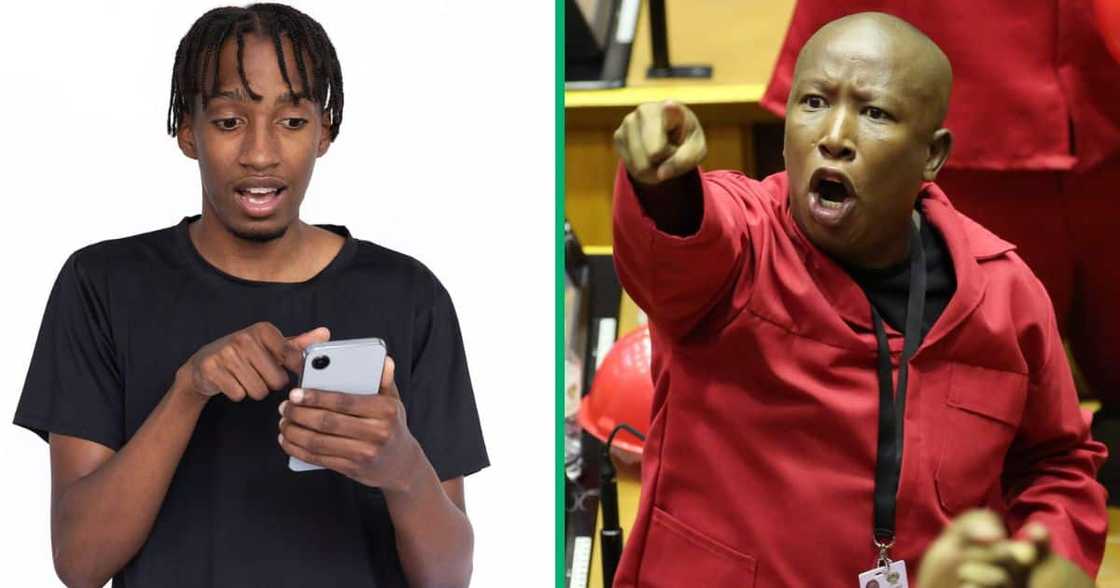 Julius Malema left the SONA hearing Julius Malema left the SONA hearing