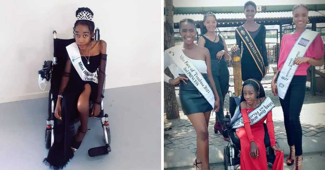 Young woman showcases strength. Young woman showcases strength.