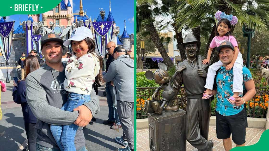 Maia Kealoha and her father Maia Kealoha and her father