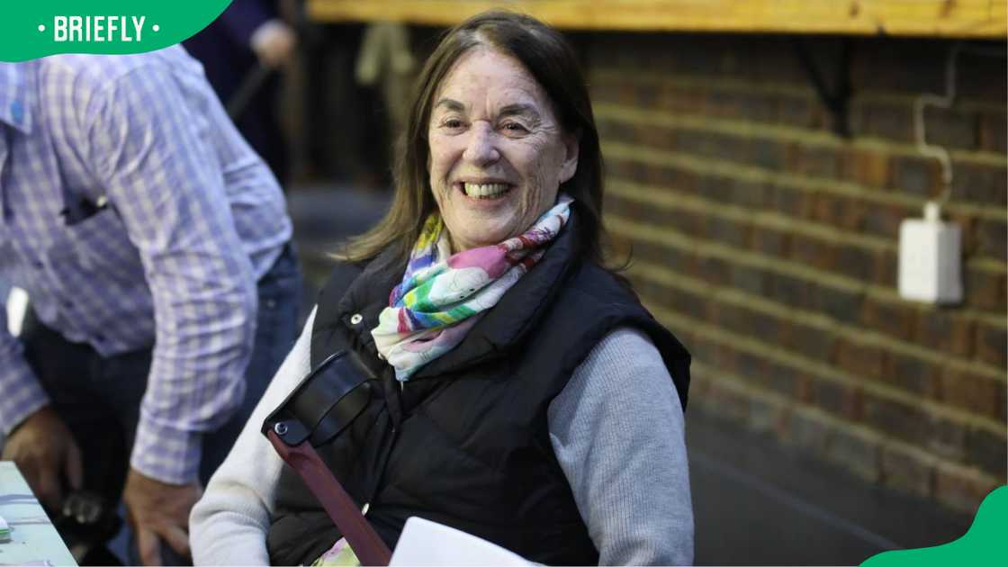 Mary Slack in April 2019. Mary Slack in April 2019.