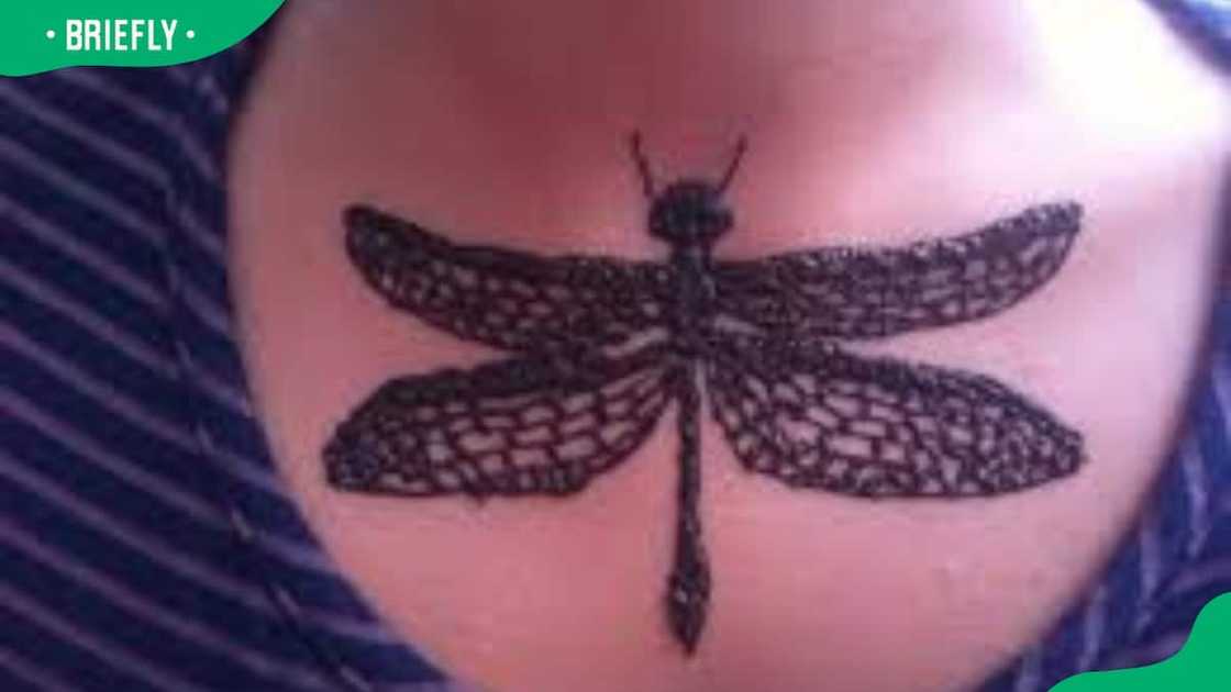 Henna-inspired patterns dragonfly Henna-inspired patterns dragonfly