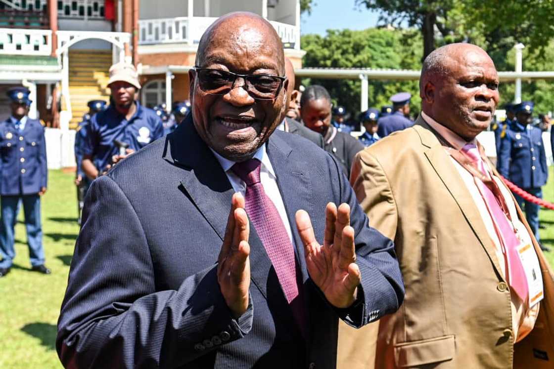 The former African National Congress's president Jacob Zuma was unaware sheriffs went to Luthuli House The former African National Congress's president Jacob Zuma was unaware sheriffs went to Luthuli House