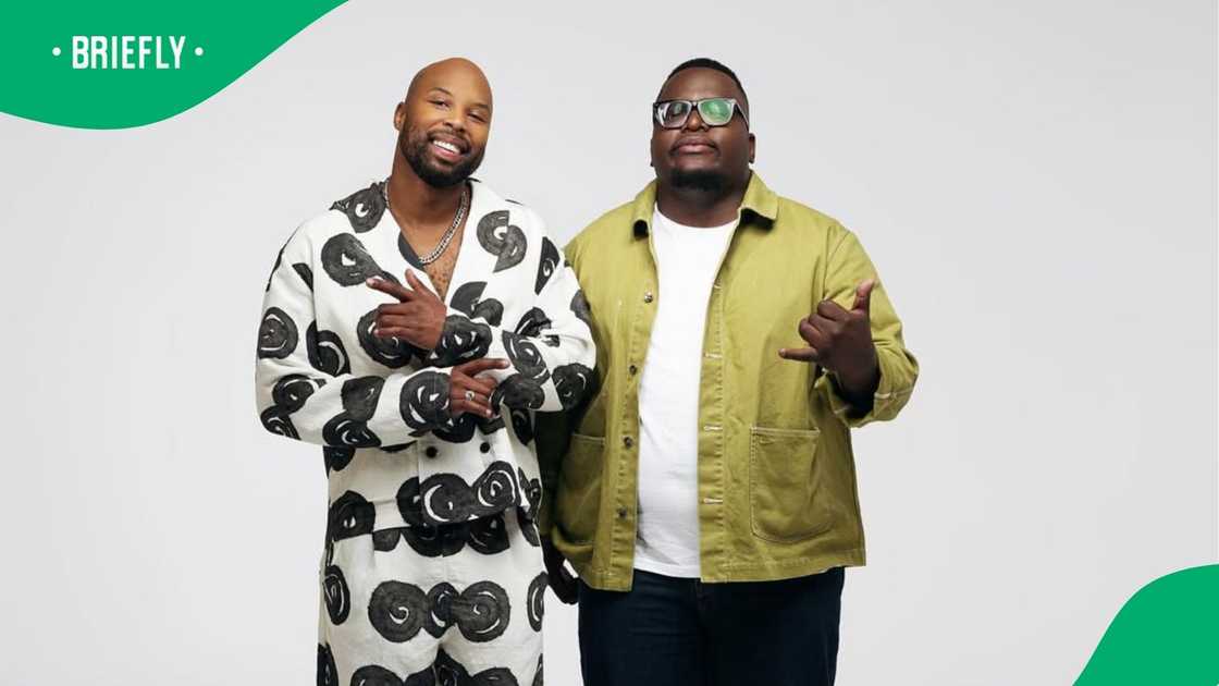 Sizwe Dhlomo gives Sol Phenduka weight loss advice Sizwe Dhlomo gives Sol Phenduka weight loss advice