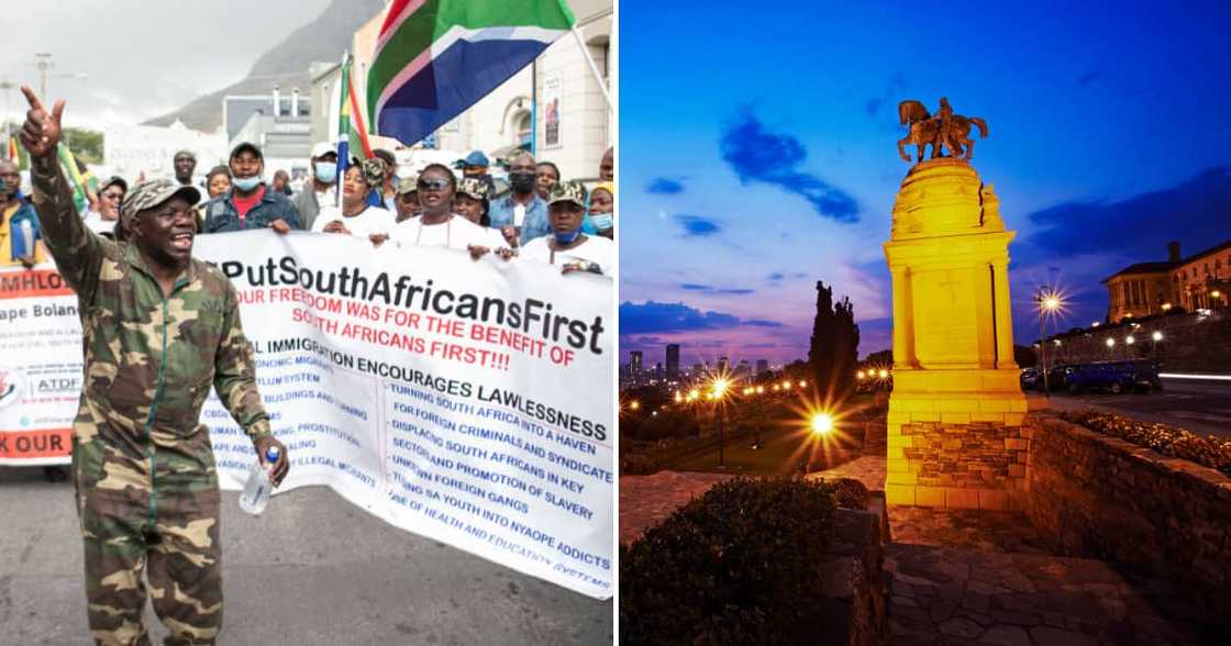 Civil organisations plan march to the Union Building over concerns the government is losing control over illegal immigration.