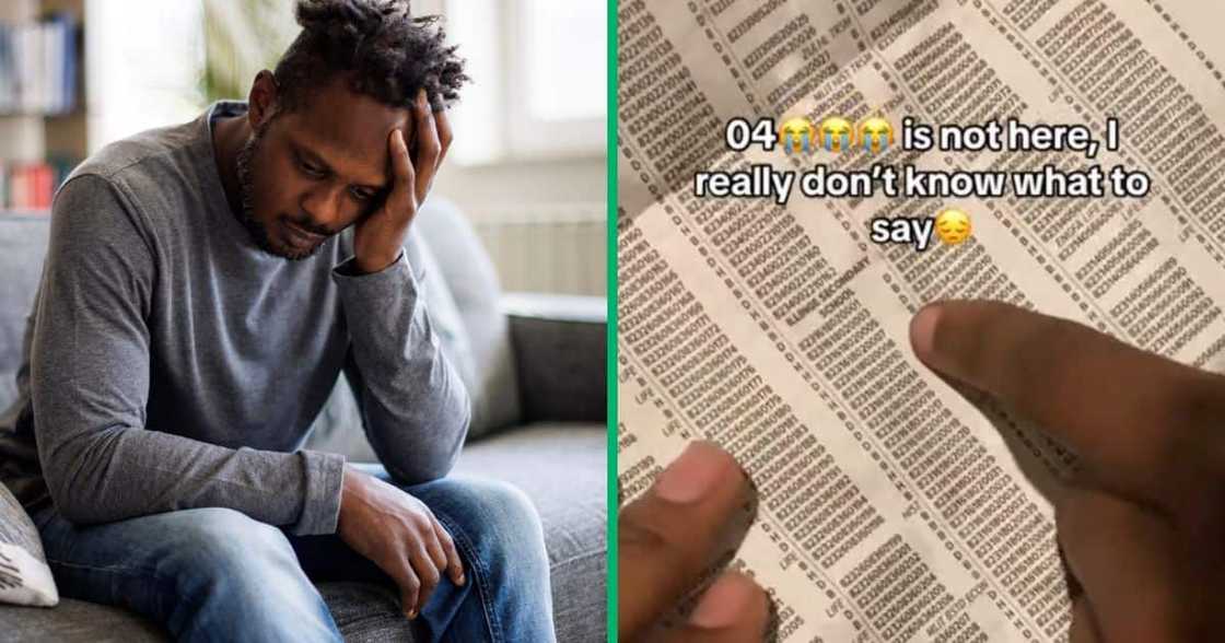 Matric doesn't find number in newspaper Matric doesn't find number in newspaper