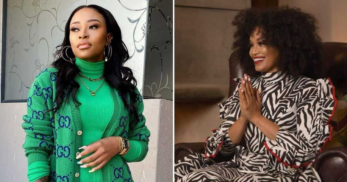 DJ Zinhle and Pearl Thusi still friends DJ Zinhle and Pearl Thusi still friends