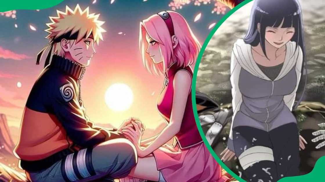 Naruto and Hinata having a good time Naruto and Hinata having a good time