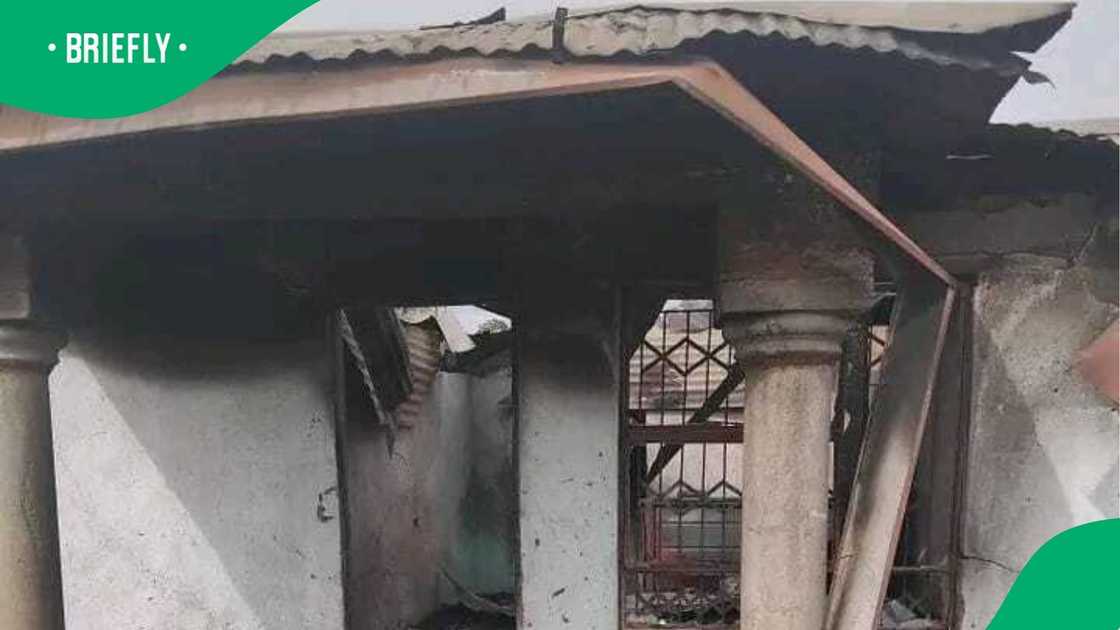 A neighbour said that she was woken up by children screaming A neighbour said that she was woken up by children screaming