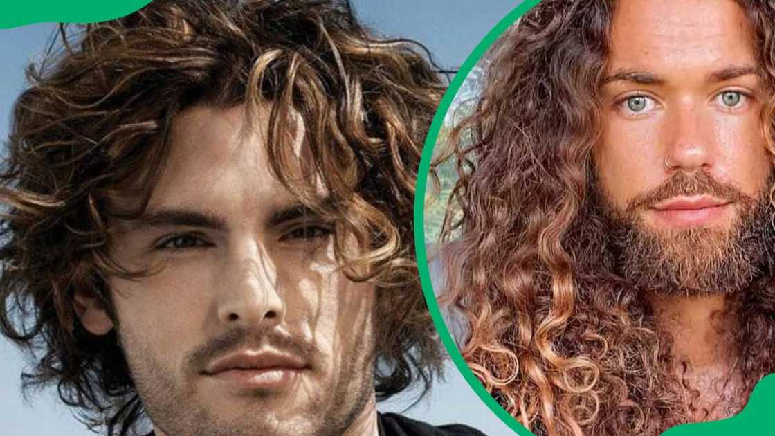 Men in curly hairstyles Men in curly hairstyles