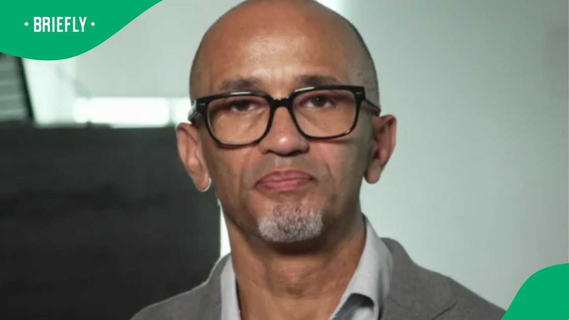 The photograph showed a portrait of Desmond Bernard, the brother who famously reopened a 50-year-old cold case by reporting his stepmother to authorities.