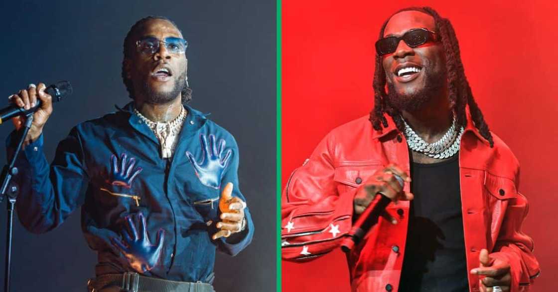 Popular Nigerian musician Burna Boy Popular Nigerian musician Burna Boy