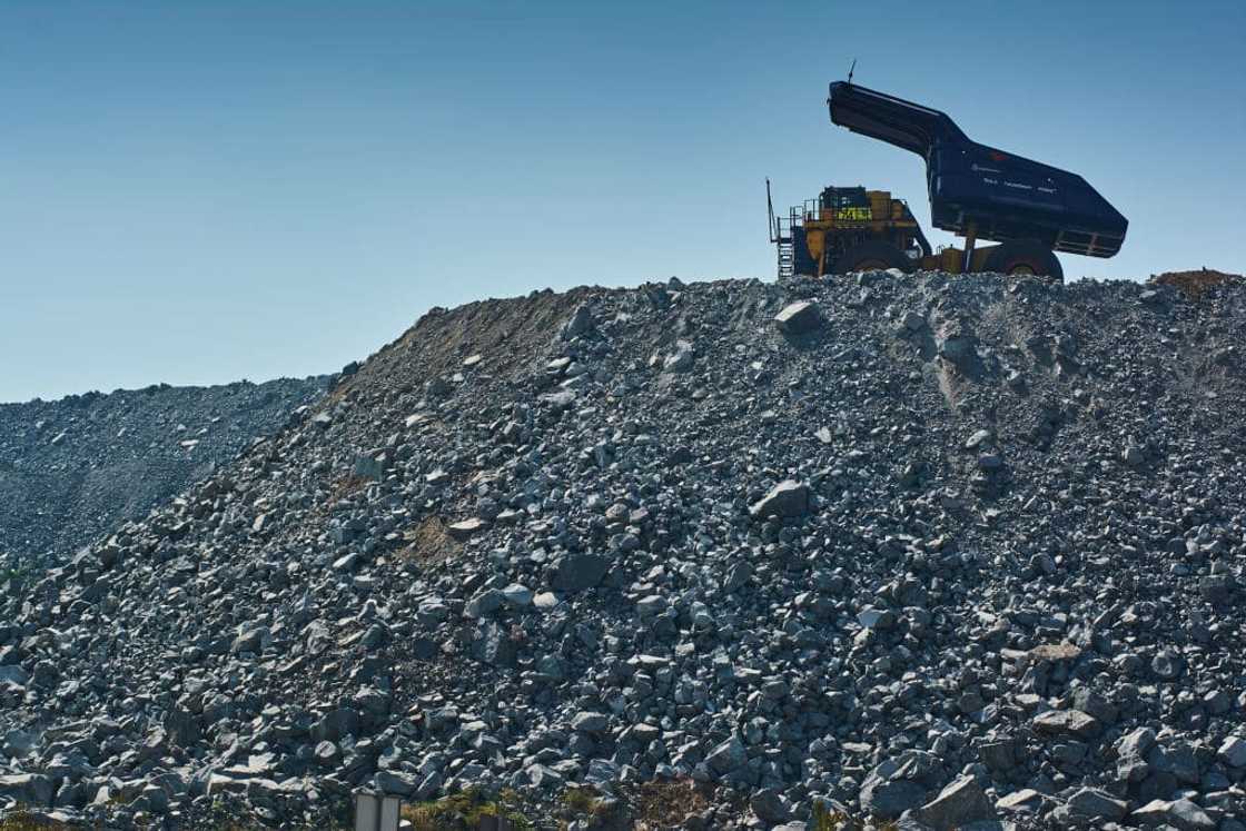 Platinum mines in South Africa