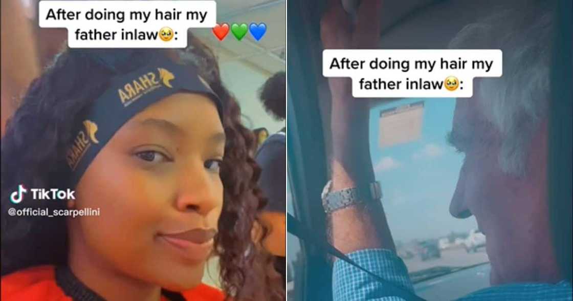 Woman gets showered with isiZulu compliments from white father-in-law Woman gets showered with isiZulu compliments from white father-in-law