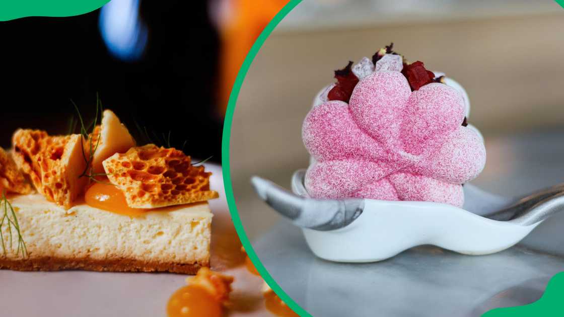 Desserts menu options Desserts menu options