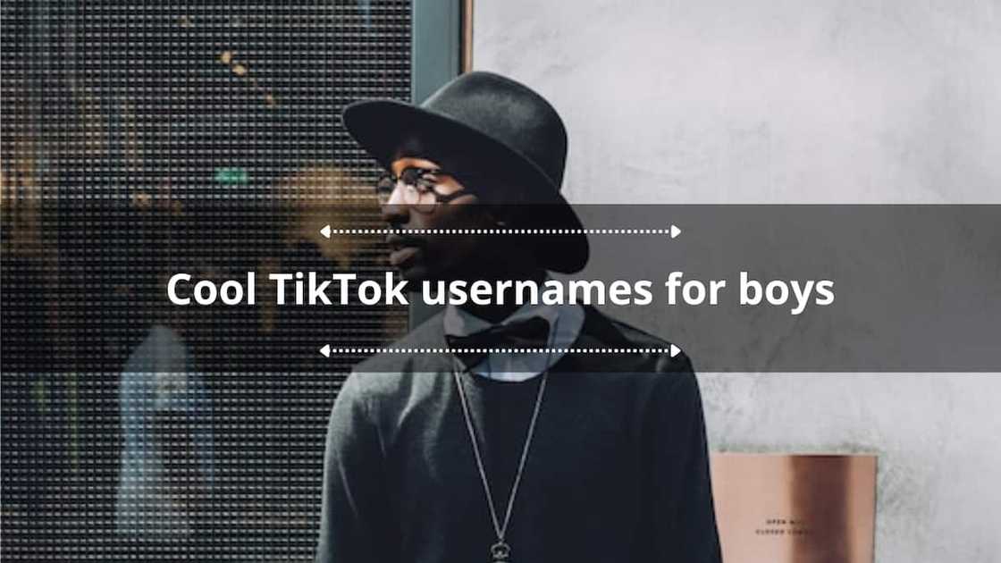 cool tiktok usernames for boys cool tiktok usernames for boys
