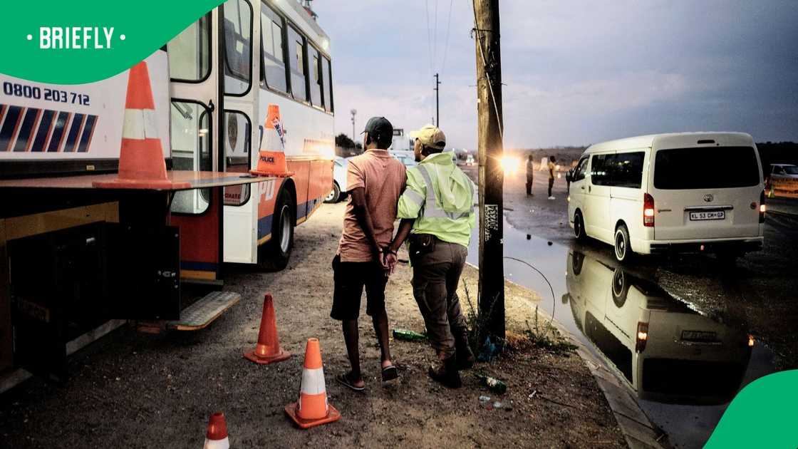 The JMPD arrested an illegal immigrant after he mocked South Africans