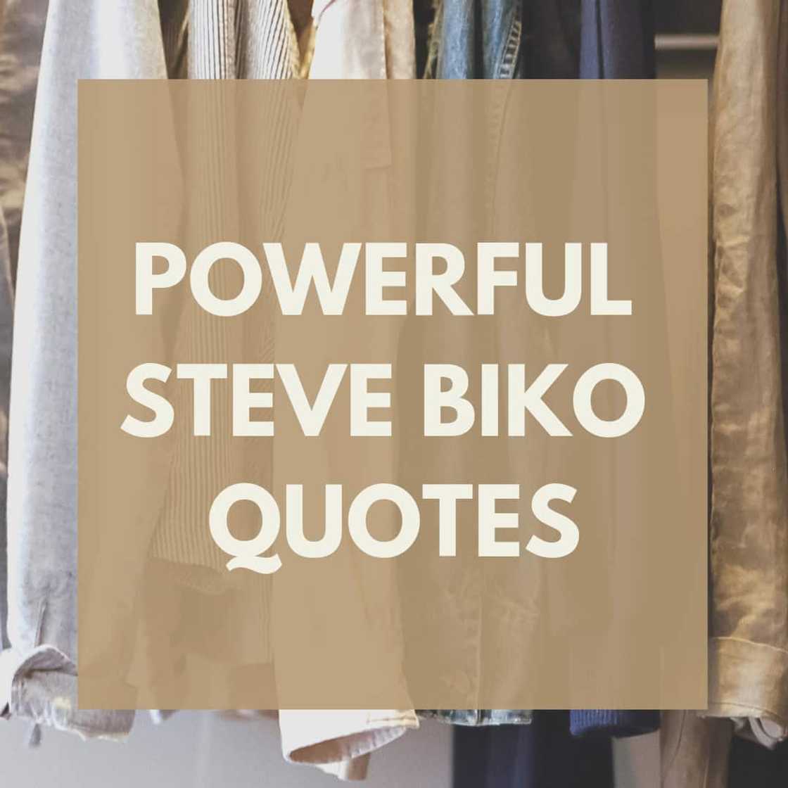 Steve Biko quotes