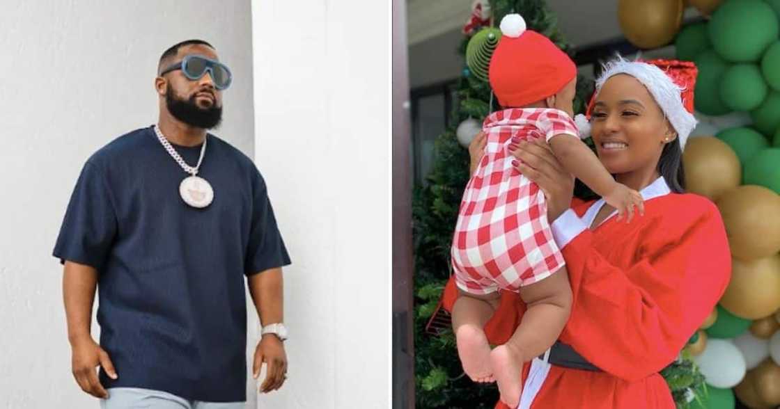 Cassper Nyovest, Mother's Day, Thobeka Majozi, Baby Mama