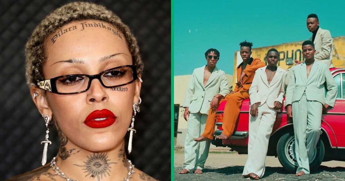Doja Cat performed with The Joy at Coachella Doja Cat performed with The Joy at Coachella