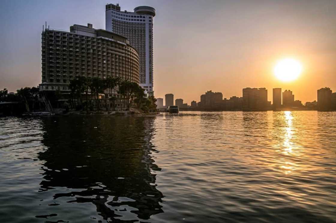 A view of the Nile River in the Egyptian capital Cairo: the North African nation is looking to Gulf nations to sell state assets to bring cash to bolster the economy