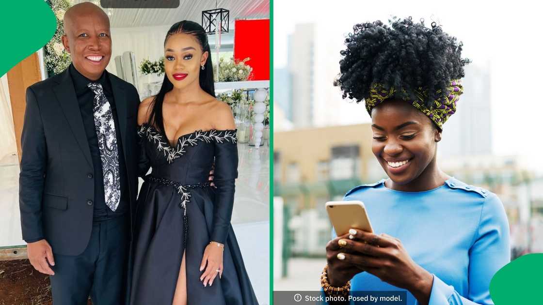 Julius Malema and his wife celebrated their 10th wedding anniversary and SA loves it. Julius Malema and his wife celebrated their 10th wedding anniversary and SA loves it.