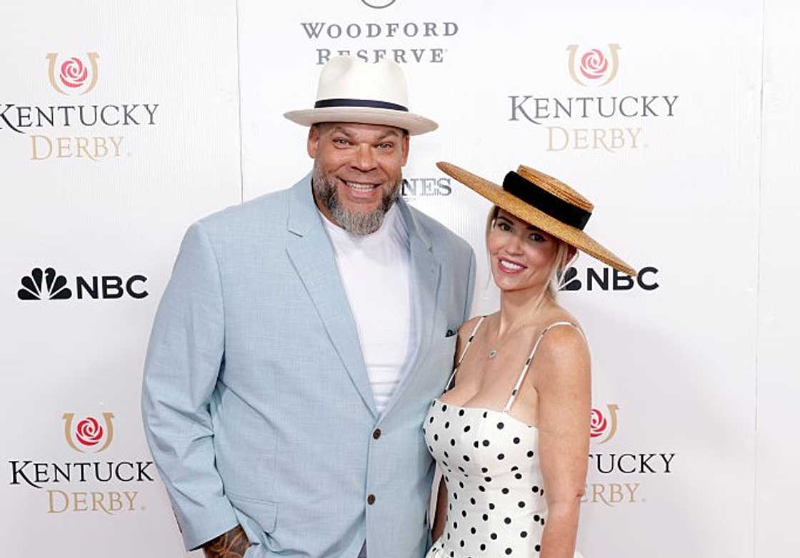 Brodus Clay and Ingrid Rinck