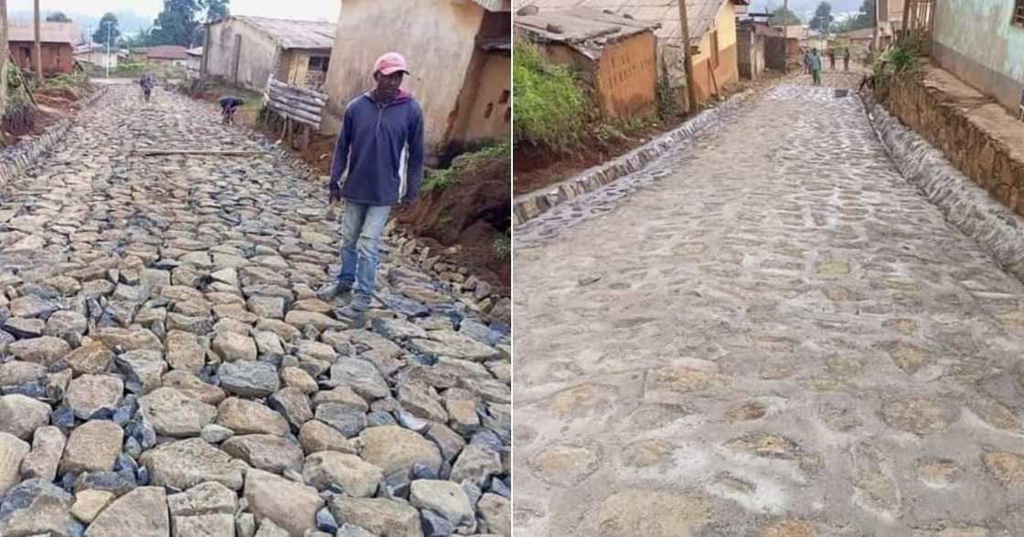 road, rocky, houses, stones, cement, hat, repair, wall, cap, community, city road, rocky, houses, stones, cement, hat, repair, wall, cap, community, city