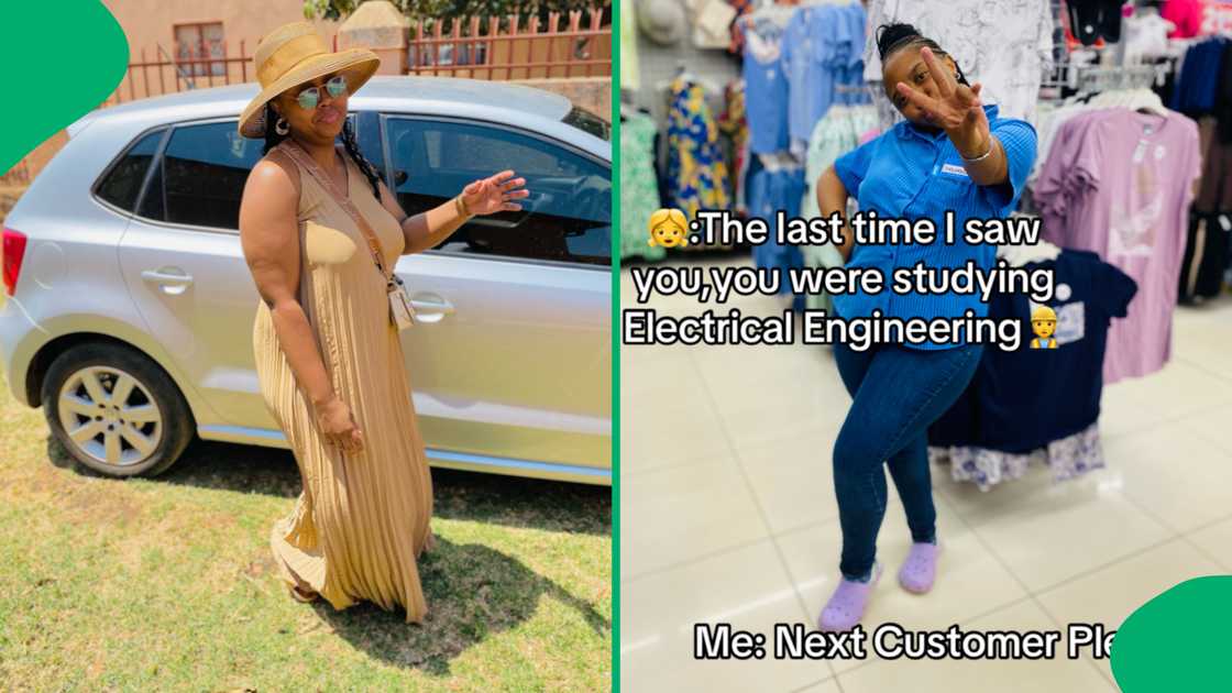 A retail worker shared how her electrical engineering studies failed. A retail worker shared how her electrical engineering studies failed.