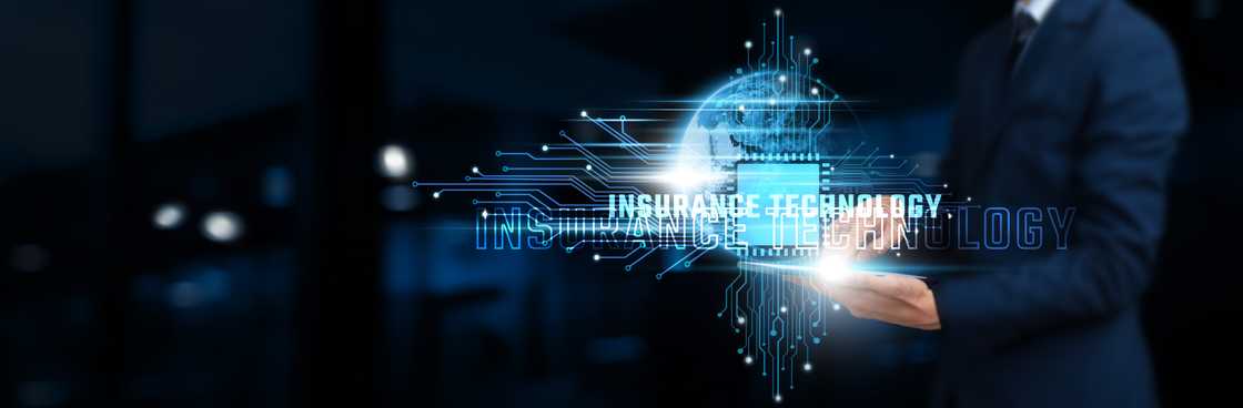 Insurance technology concept