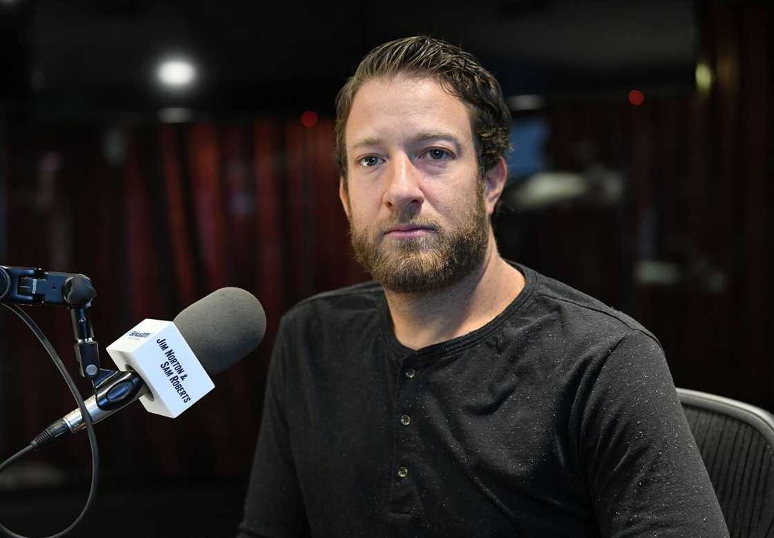 Dave Portnoy at SiriusXM Studios Dave Portnoy at SiriusXM Studios