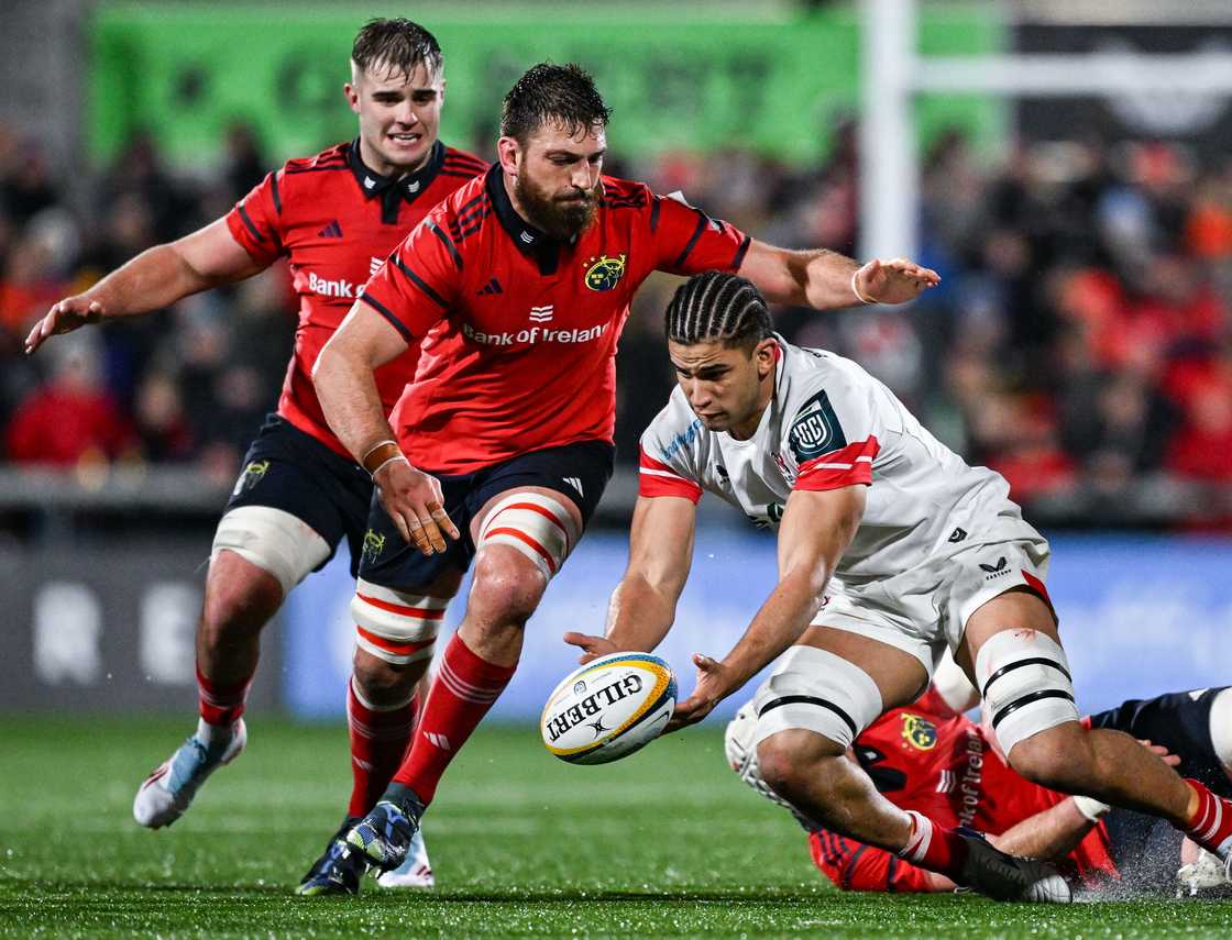 Ulster, United Rugby Championshop, Jean Kleyn, Munster Ulster, United Rugby Championshop, Jean Kleyn, Munster