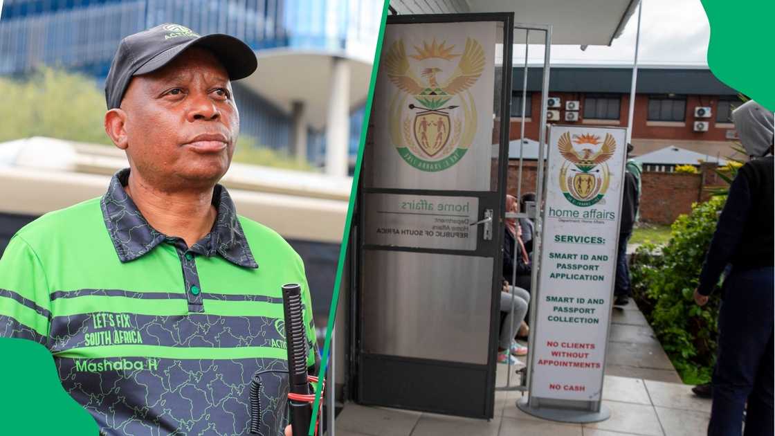 Herman Mashaba caused a stir with his latest social media post supporting the Department of Home Affairs.