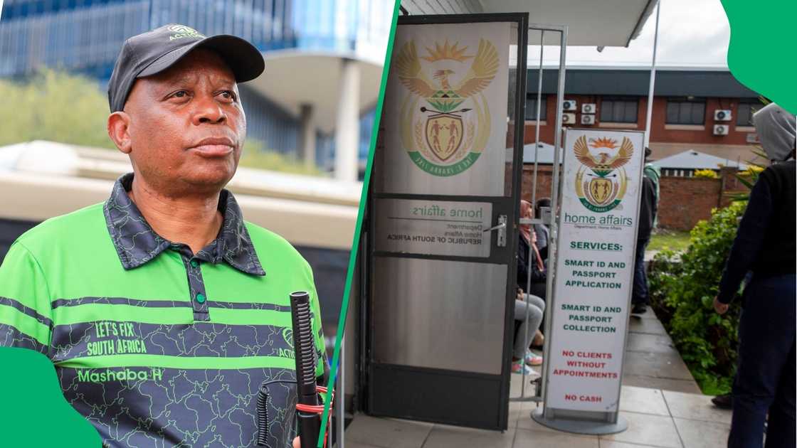 Herman Mashaba caused a stir with his latest social media post supporting the Department of Home Affairs. Herman Mashaba caused a stir with his latest social media post supporting the Department of Home Affairs.