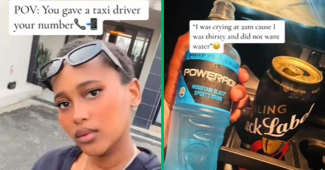TikTok video of taxi driver romance TikTok video of taxi driver romance