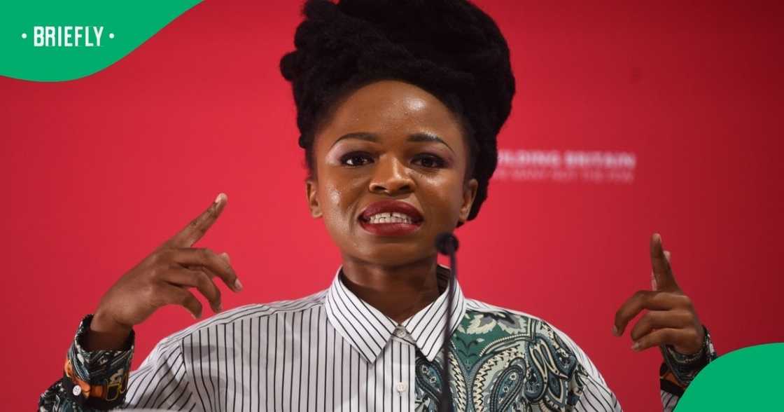 Naledi Chirwa made strong assertions in Parliament Naledi Chirwa made strong assertions in Parliament