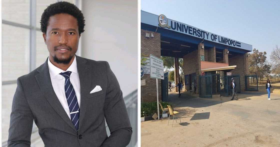Mzansi man's life changed after the University of Limpopo awarded him with a bursary Mzansi man's life changed after the University of Limpopo awarded him with a bursary