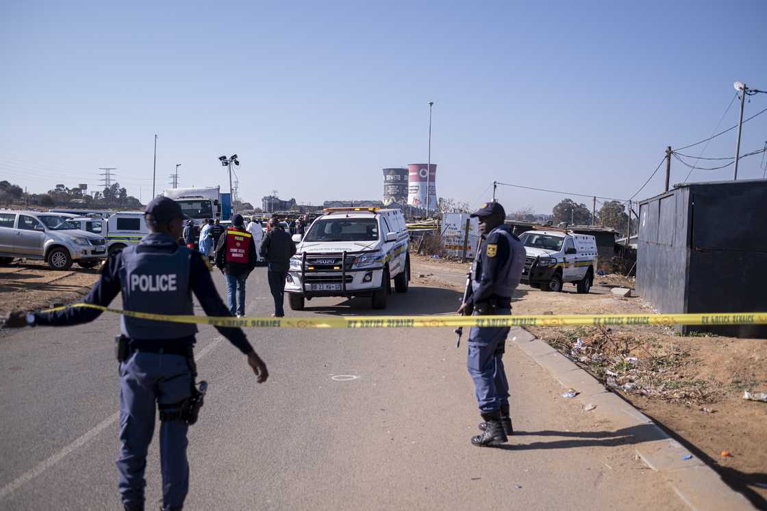 A pregnant woman was at a tavern where armed gunmen shot and killed 12 people in Gauteng