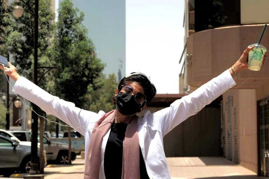 The 'boy' haircut has become strikingly visible on the streets of the Saudi capital The 'boy' haircut has become strikingly visible on the streets of the Saudi capital