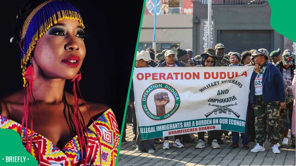 Ntsiki Mazwai questions Operation Dudula's funding Ntsiki Mazwai questions Operation Dudula's funding
