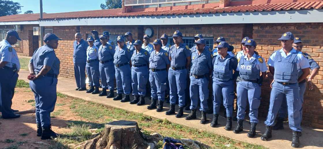 The South African Police Service said it did not tolerate members engaging in acts of corruption