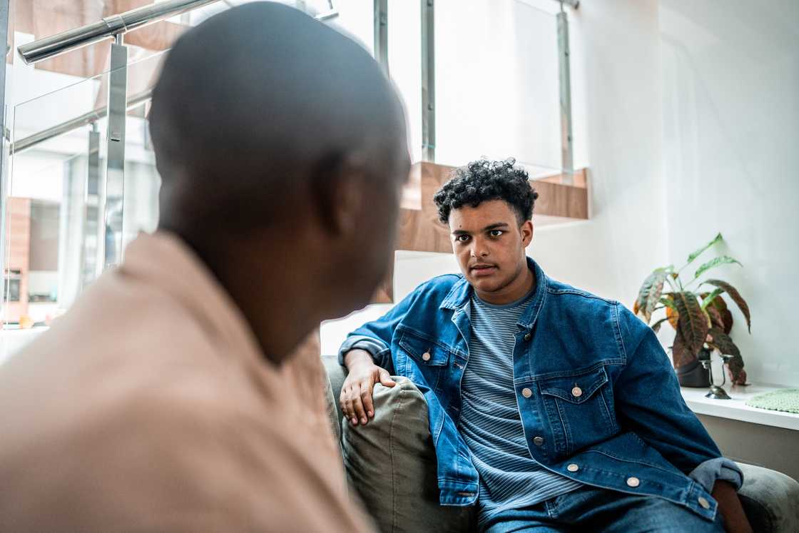 a father advising son