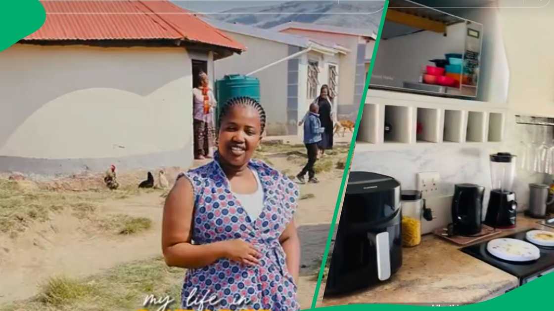 TikTok users complimented a lady from Cape Town after seeing her shack