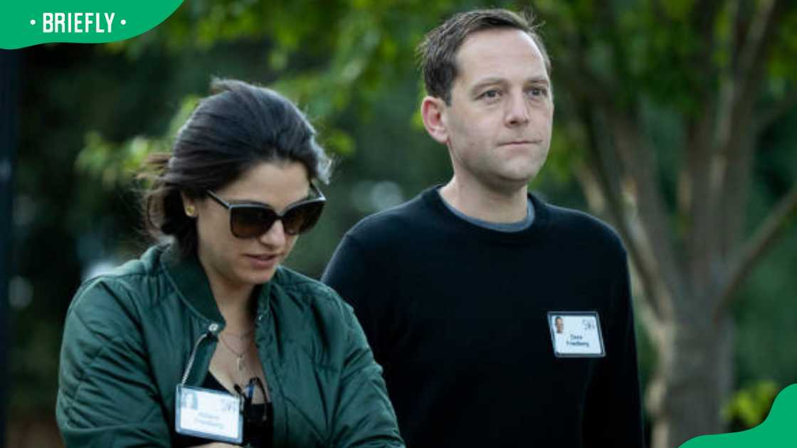 Allison Broude and her husband David Friedberg Allison Broude and her husband David Friedberg