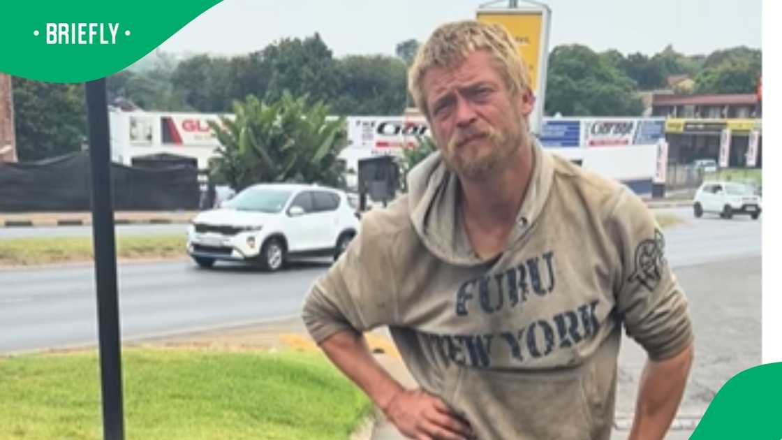 Homelessman man gets helps in TikTok video