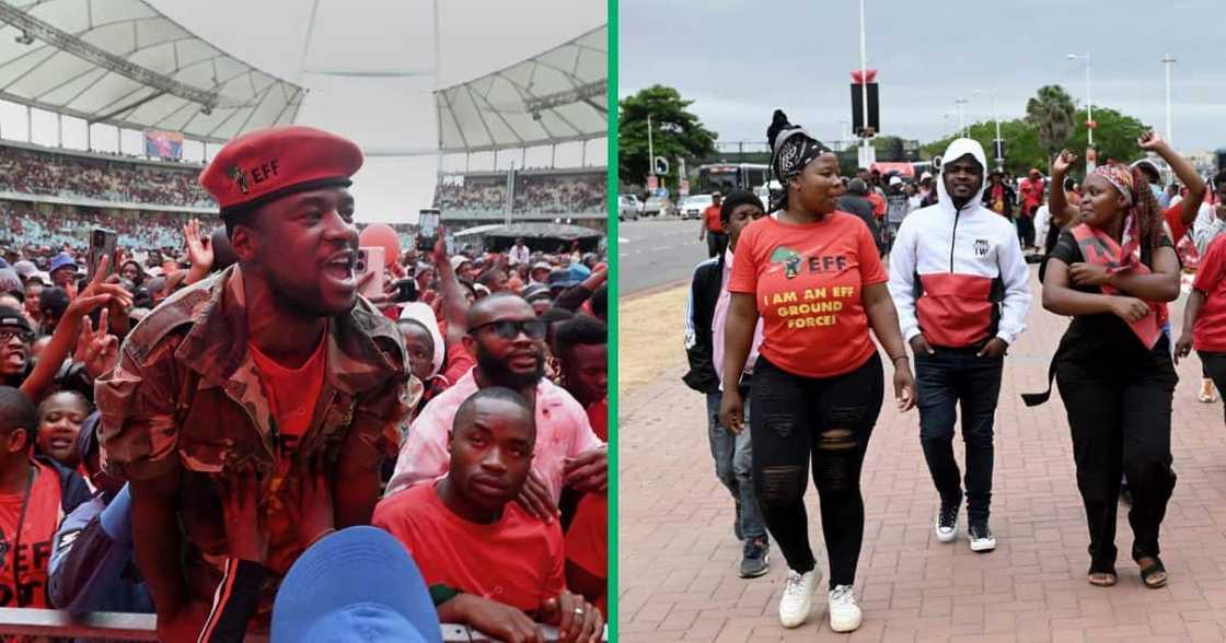 The EFF is expecting to win Gauteng in the elections The EFF is expecting to win Gauteng in the elections