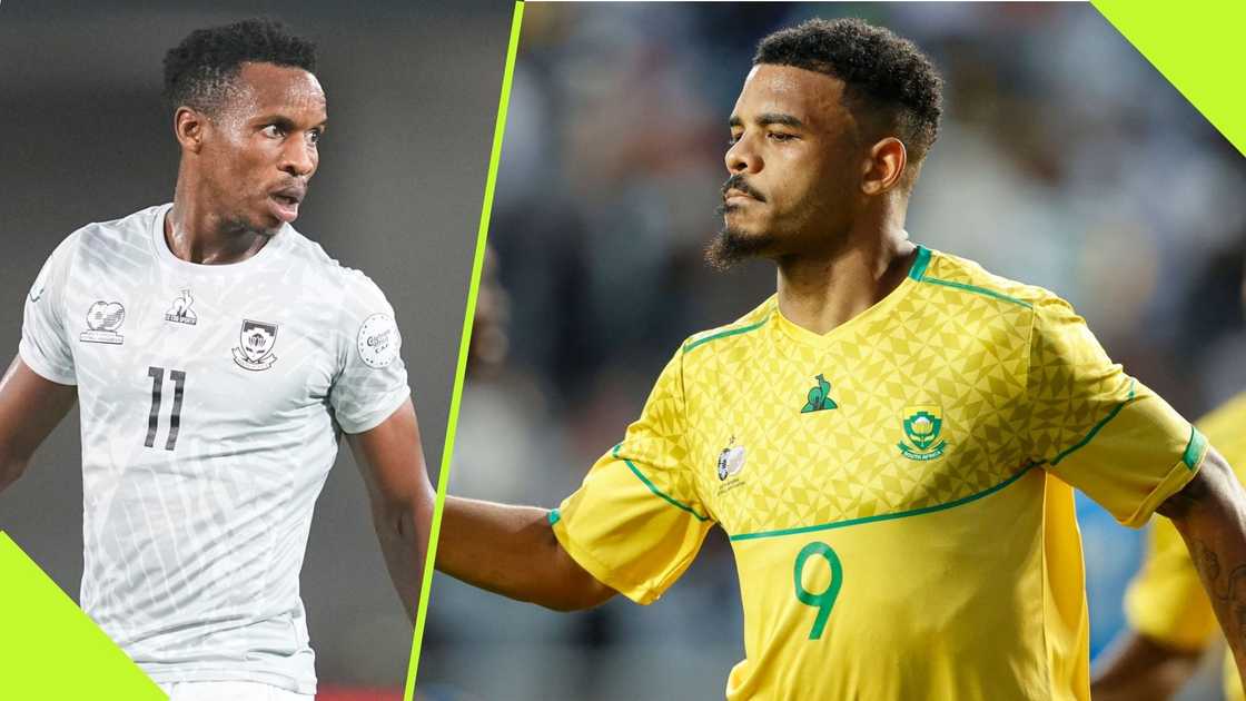 Themba Zwane and Lyle Foster is missed by Bafana Bafana coach Hugo Broos. Themba Zwane and Lyle Foster is missed by Bafana Bafana coach Hugo Broos.